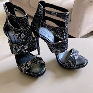 Frieda BCBG high heels sandals